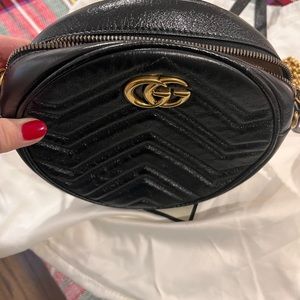 Gucci GG Marmont Round Shoulder Bag
